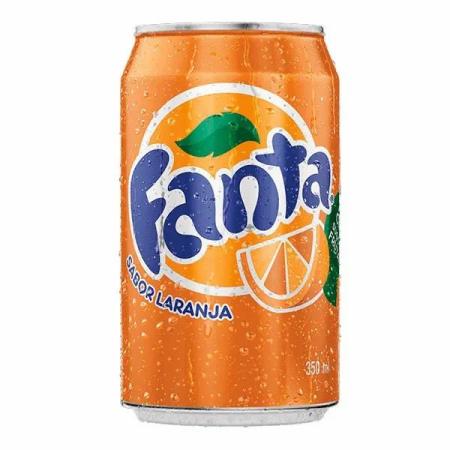 lata 350 ml Fanta laranja