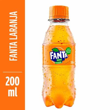  Mini 200ml Fanta laranja